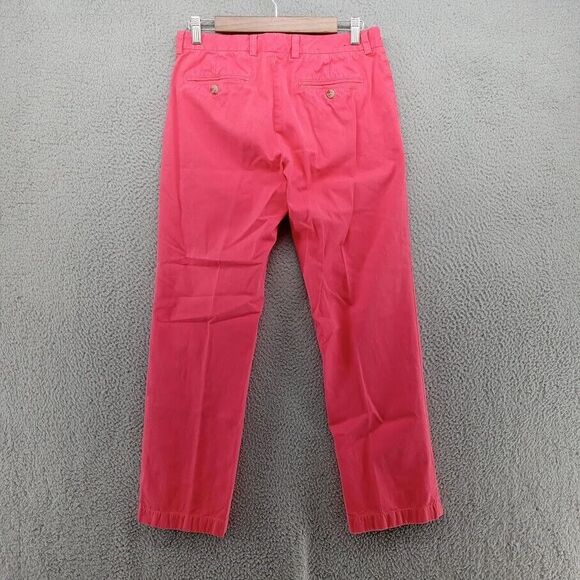 Vineyard Vines Pants Mens 30x30 Pink‎ Chinos Straight Preppy Coastal Summer - Picture 6 of 9